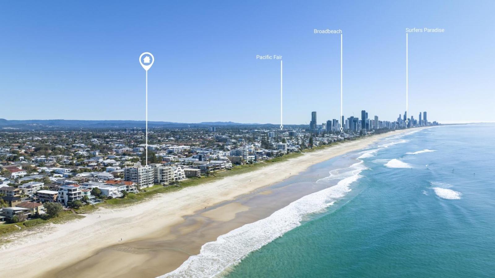 Foreshore Beachfront Apartments Gold Coast Zewnętrze zdjęcie
